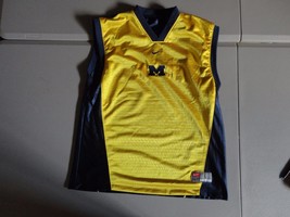 Nike NCAA Michigan Wolverines Reversible Basketball Practice Jersey Youth L RARE - £25.19 GBP