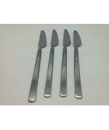 Copenhagen Cutlery OBELISK Denmark Set 4 Stainless Flatware 8 3/8&quot; DINNE... - £27.00 GBP