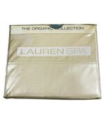 LAUREN SPA The Organic  Twin Flat Sheet in Color Sand Castle - 70 x 96 - €27,42 EUR
