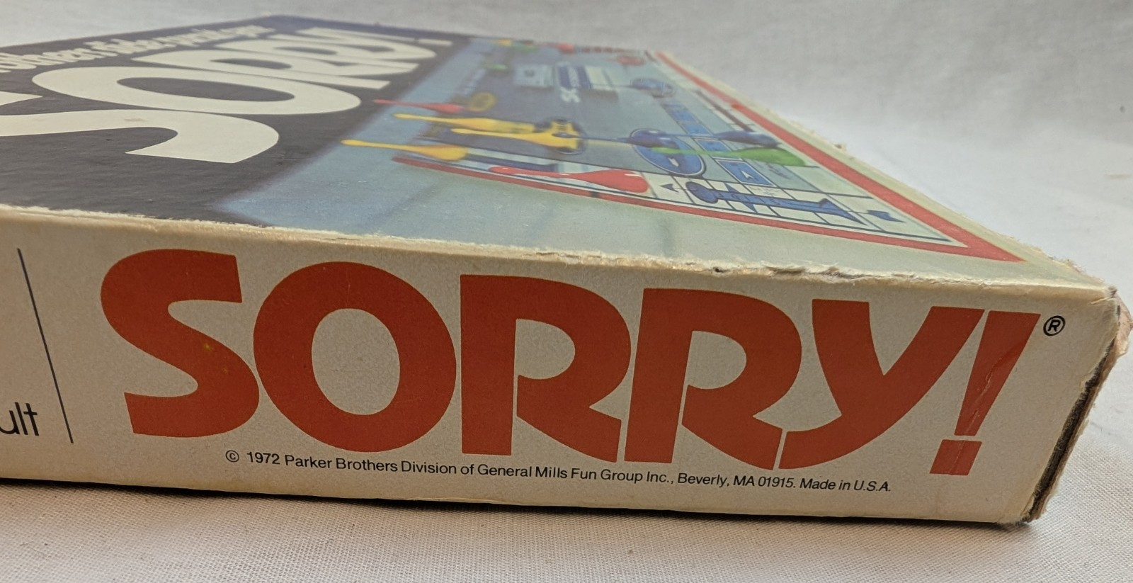 Sorry! Vintage Board Game 1972 Parker Brothers No. 390 Complete Family Classic Item image 7