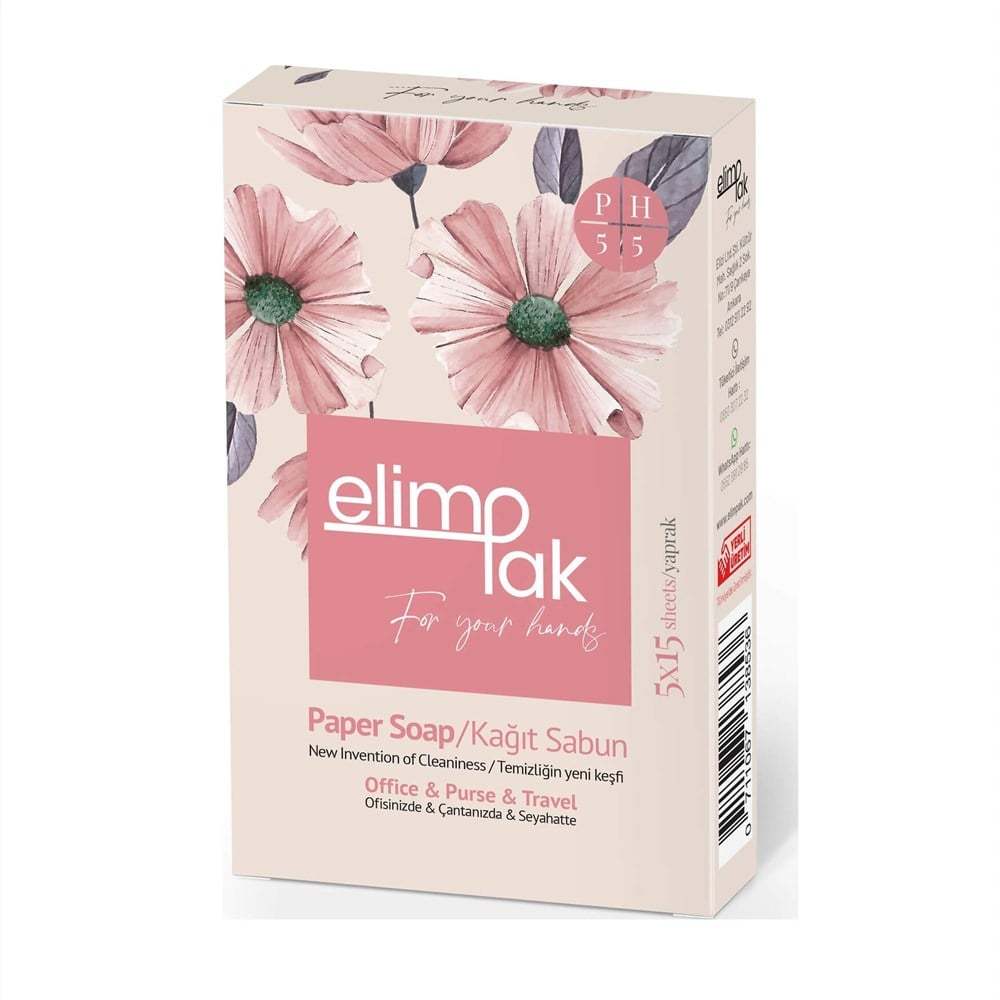 Elimpak Paper Soap 5x15 Sheets - $4.52