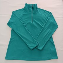 Columbia AL6389 Women&#39;s 1/4 Zip Glacial Fleece III Pullover Teal Sweatsh... - €18,63 EUR