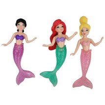 Disney Little Mermaid &amp; Sisters Polly Pocket Figures Set of 3 - Mattel 2010 - £11.71 GBP