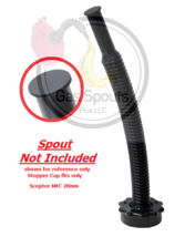 Scepter MFC Military Fuel Container Spouts #04353 STOPPER PLUG 28mm Donk... - $72.14 MXN