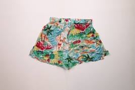 Vintage 90s Streetwear Womens Medium Rayon Pineapple Sailing Beach Surf ... - $44.50