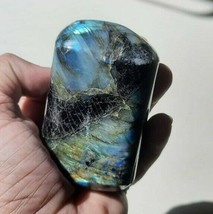 Large Natural Flashy Labradorite Free form Crystals Healing A+Qualty 3.1&quot;H 1LBS - £24.33 GBP