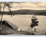 View From Arnold&#39;s Point Seventh Lake Adirondack Mountains NY DB Postcar... - $6.88