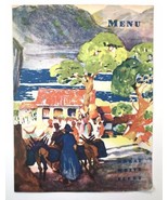 Ship TSS ULUA United Fruit Co Steamship September 9 1941 MENU GREAT WHIT... - $16.00