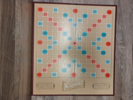 Vintage 2001 Hasbro SCRABBLE Game Board Only Replacement Excellent - £9.46 GBP