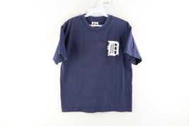 Vintage Majestic Youth Large Detroit Tigers Justin Verlander Baseball T-Shirt - £15.78 GBP