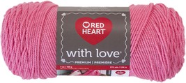 Red Heart With Love Yarn-Bubble Gum - £13.04 GBP