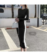 Bodycon Knitted Long Crochet Maxi Dress - $53.95