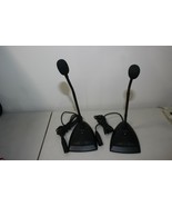 Lot of 2 Shure MX412D/C Condenser Goose Neck Desk Top Microphones GOOD Condition - $999.00