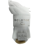 3 Pair Gold Toe Casuals Women&#39;s Non Binding Comfort Top Socks Shoe Size ... - $327.67 MXN