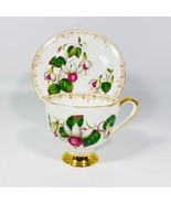 Pretty Taylor and Kent fuchsia teacup and saucer 817 - $25.42 CAD