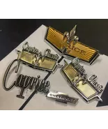 1974 Chevy Caprice classic 4pc emblem set bin 5,9,13 - $4,660.57 MXN
