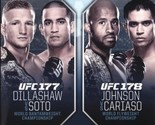 UFC 177 Dillashaw vs Soto / 178 Johnson vs Cariaso DVD | Region 4 - $14.89