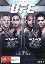 UFC 177 Dillashaw vs Soto / 178 Johnson vs Cariaso DVD | Region 4 - £11.64 GBP