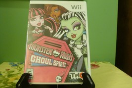 Monster High Ghoul Spirit (Nintendo Wii, 2011) VG W/Manual - Guaranteed Works 1x - £8.04 GBP