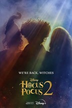 Disney Hocus Pocus 2 Poster Teaser 27x40 Double Sided Halloween Midler Witches - £24.13 GBP