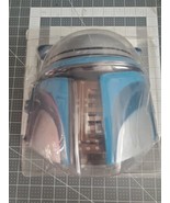 Star Wars Jango Fett Halloween 2 PC PVC Mask Helmet Teen Youth Size New ... - £15.58 GBP