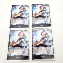 One Piece Card Game Koby ST08 Playset Black Common English ST08-004 NM x4 - $2.92