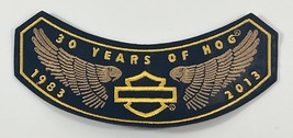 30 YEARS OF HOG HARLEY OWNERS GROUP 1983-2013 PATCH - €8,62 EUR