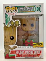 Funko Pop! Guardians of the Galaxy Holiday Dancing Groot Hot Topic #101 F20 - £17.18 GBP