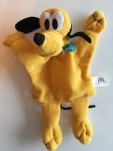 Mcdonald&#39;s Disneyland Paris Pluto Hand Puppet (2001) - £1.56 GBP