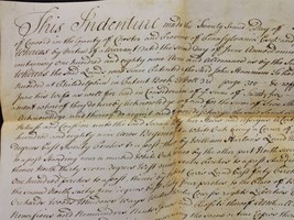 1764 Antique Colonial Vellum Deed Concord Chester Pa Hannum Baily E Fallowfield - £215.33 GBP