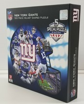 N) New York NFL Football Giants 500 Piece Helmet Shaped Puzzle Masterpie... - $546.61 MXN