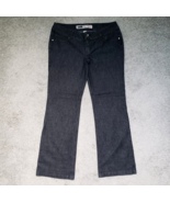 Mossimo Supply Co. Boot Cut Low Rise Women&#39;s Size 11 Sparkly Black Denim... - $24.51 CAD