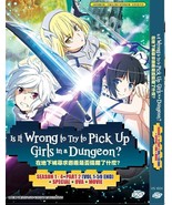 DanMachi : Is It Wrong To Try To Pick Up Girls In A Dungeon? Sea.1-4 Pt ... - £31.44 GBP