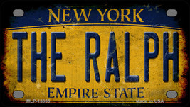 The Ralph New York Rusty Novelty Mini Metal License Plate Tag - $14.95