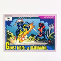 Marvel Impel 1991 Ghost Rider vs Deathwatch Arch-Enemies Card 109 MCU Series 2 - $1.97