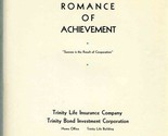 1930&#39;s Trinity Life Insurance Company Souvenir Booklet Fort Worth Texas - £23.42 GBP