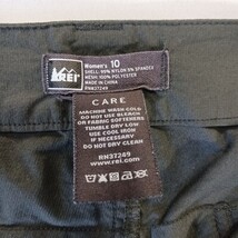 REI Co-op RN37249 Women’s Green Nylon Spandex Blend Cargo Shorts Size 10 (34×16) image 3