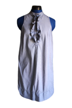 Gap Blue Sleeveless Cotton Dress Knee Length ~4~ RN 54023 - £13.41 GBP