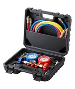 VEVOR AC Gauge Set - 3 Way AC Manifold Gauge Set for R134A R22 R12 R502 ... - €73,78 EUR