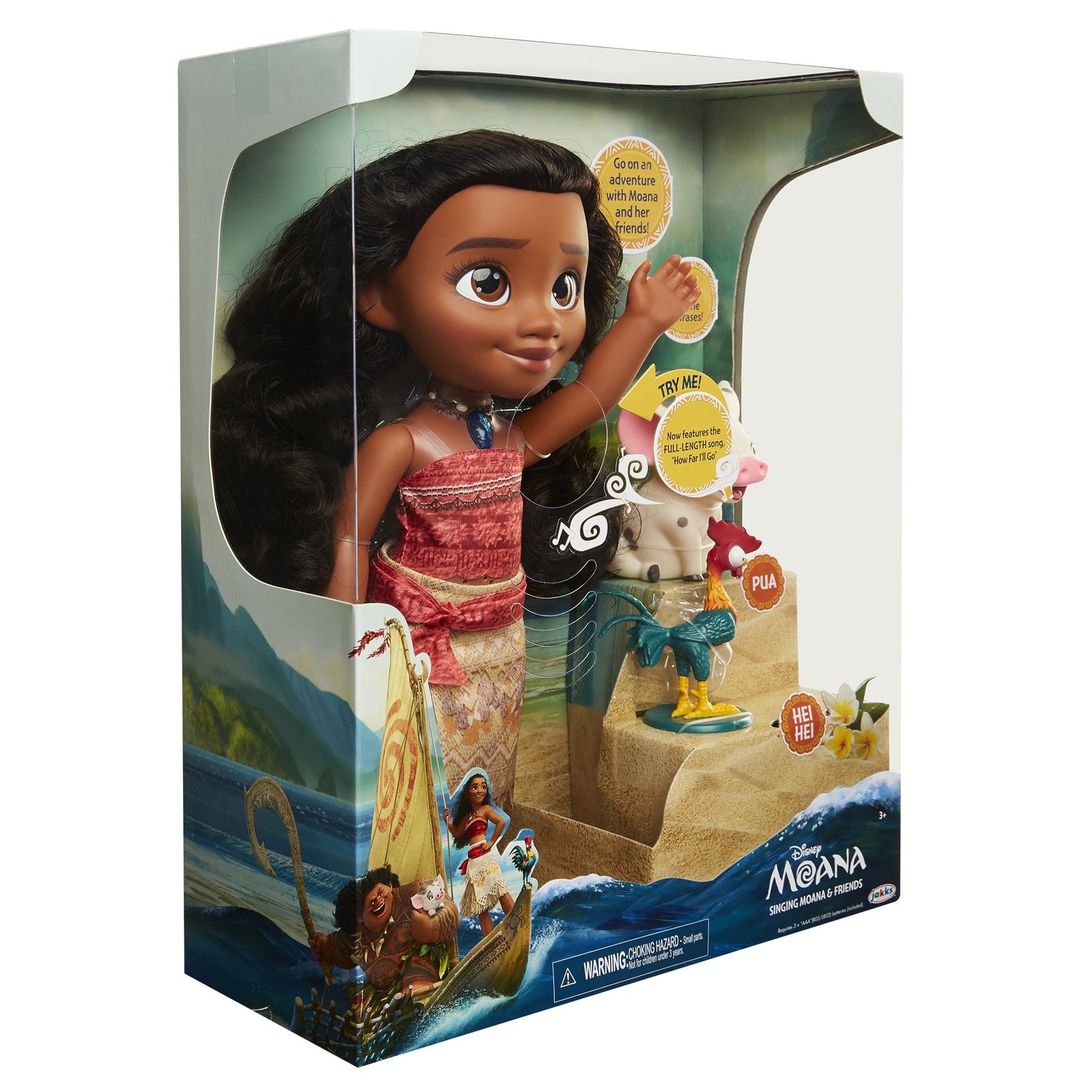 Moana Disney's Singing Adventure Doll and Friends Doll Playset Item image 12