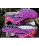 Brooks Ghost 9 Running Jogging Shoes Purple Pink Womens Size 8.5 - £21.94 GBP