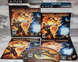 PS3 Mortal Kombat Playstation 3 w/ Kombat Pass and Manual CIB Complete T... - £20.24 GBP