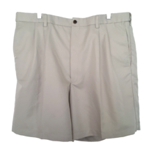 Haggar  Golf Shorts Men&#39;s Size 40&quot; Beige Quality for Life Activewear Walk Casual - £9.43 GBP