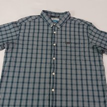Columbia AM7968 Men's Blue Cotton Plaid Rapid Rivers II Button-Down Shirt Sz 2XL image 10