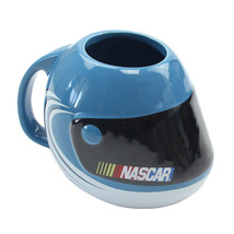 NASCAR Collectible Blue Racing Helmet - Coffee Mug Cup - £10.05 GBP