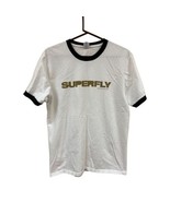 Port and Company Super Fly Retro White 6-13-18 Tee Shirt Men&#39;s Medium - £21.76 GBP