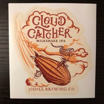 Odell Cloud Catcher Milkshake IPA Sticker Fort Collins Colorado Craft Beer - $3.49