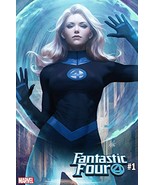 FANTASTIC FOUR #1 ARTGERM INVISIBLE WOMAN VAR (MARVEL 2018) - £7.80 GBP