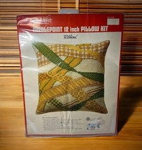 NWT WonderArt Needlepoint 12 Inch Pillow Kit “Ribbons” Vintage No. 5763 ... - £29.03 GBP