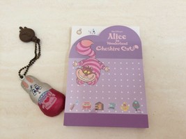 Disney White Rabbit Keychain And Alice in Wonderland Note Pad. Cute RARE... - £14.38 GBP